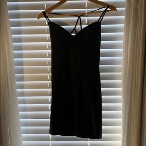 Forever 21 tight black party dress